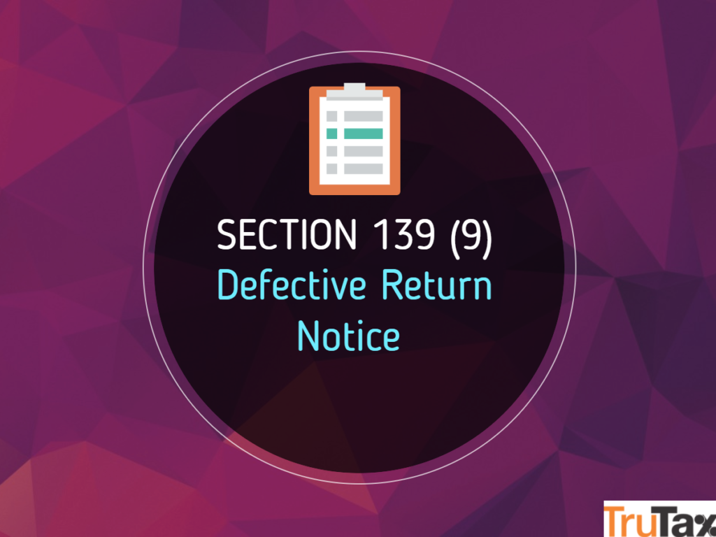 Defective Return Notice